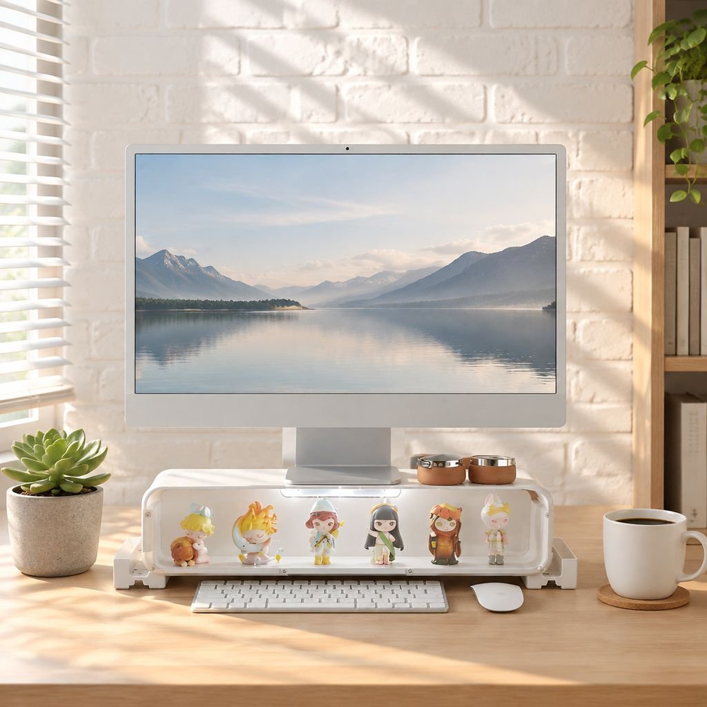 Computer-Monitor Erhöhung Rack Büro Desktop multifunktionale Lagerung Rack Blind Box Lagerung Box