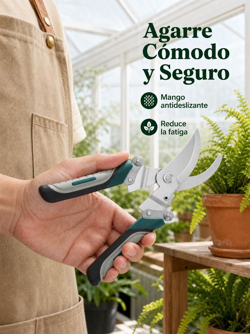 Tijeras de jardinería para árboles frutales y plantas