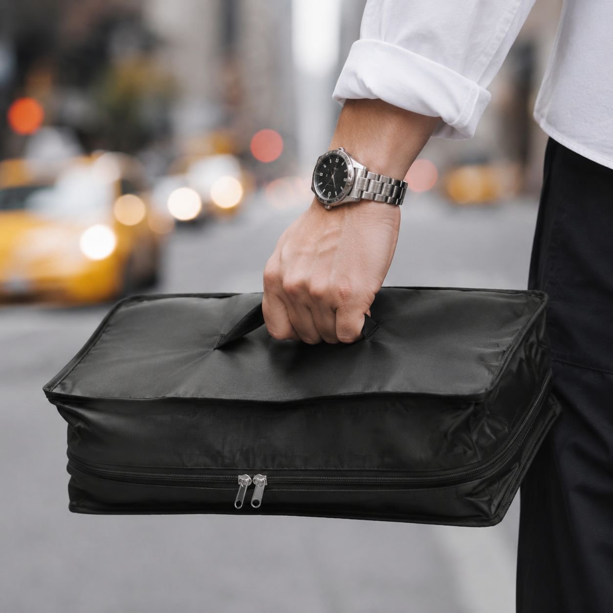 Water-resistant material of the Portable Upgraded Storage Bag