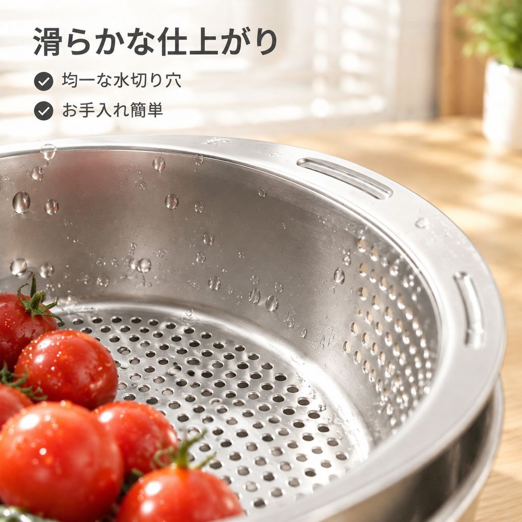 多機能家庭用水切りボウル