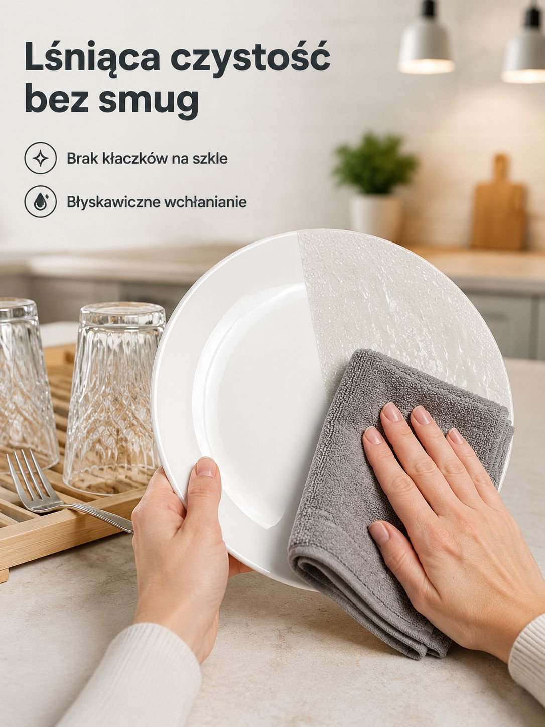 Wielofunkcyjny chłonny ręcznik kuchenny