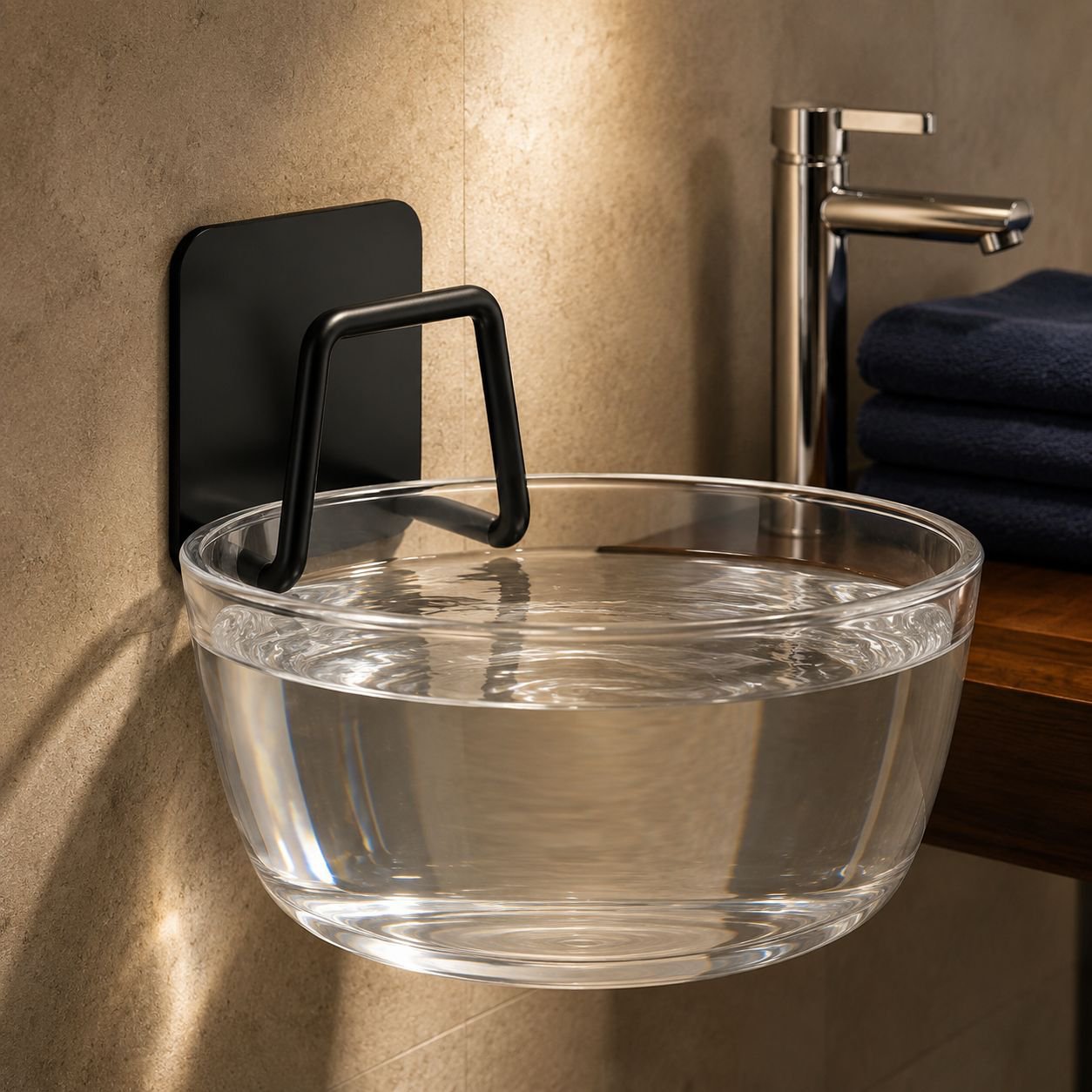 Suspended Bathroom Cabinet Under Basin Rack