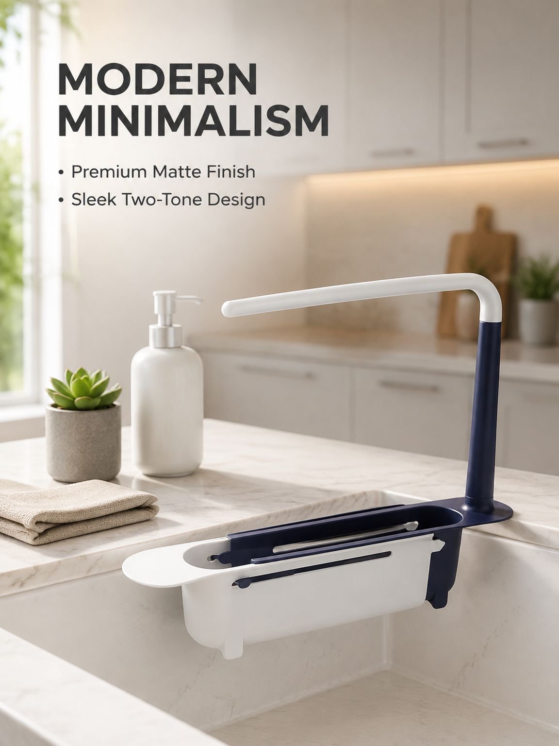 Expandable Kitchen Sink Draining Rack