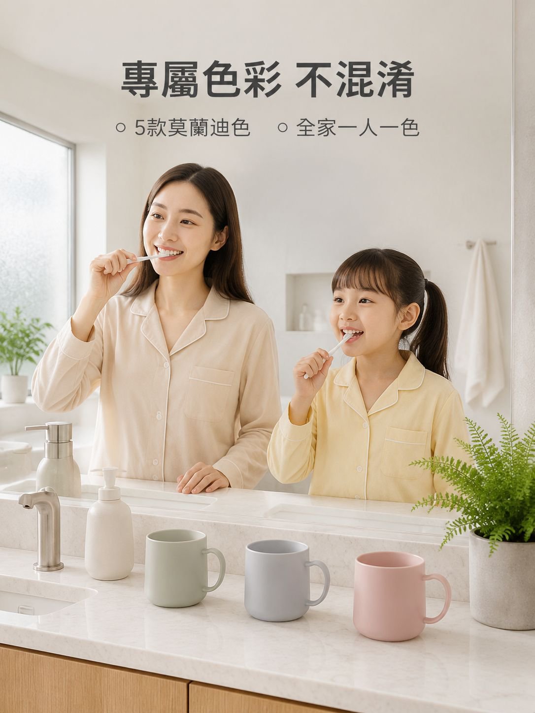 加厚簡約時尚漱口杯