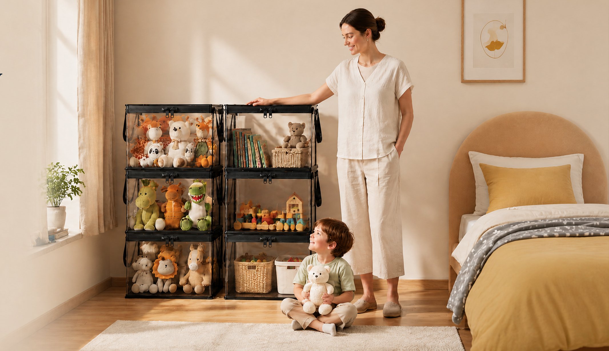Clear Storage for Everyday Play
