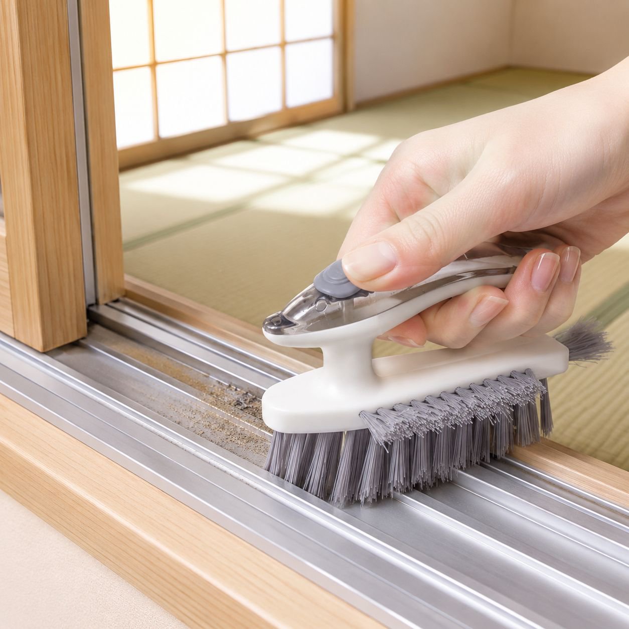 洗濯にも使える液体補充ブラシ