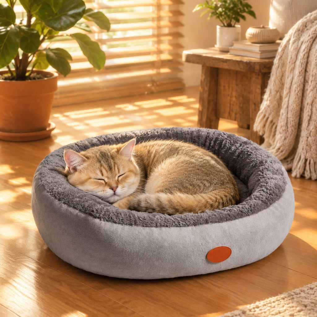 1388932#Perrera invierno cálido gato nido invierno dormir desmontable lavable cuatro estaciones univ