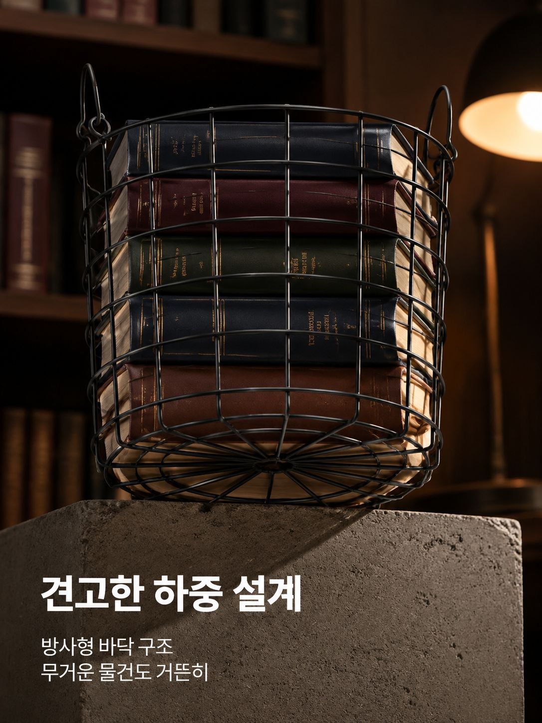 철제 수납 바구니