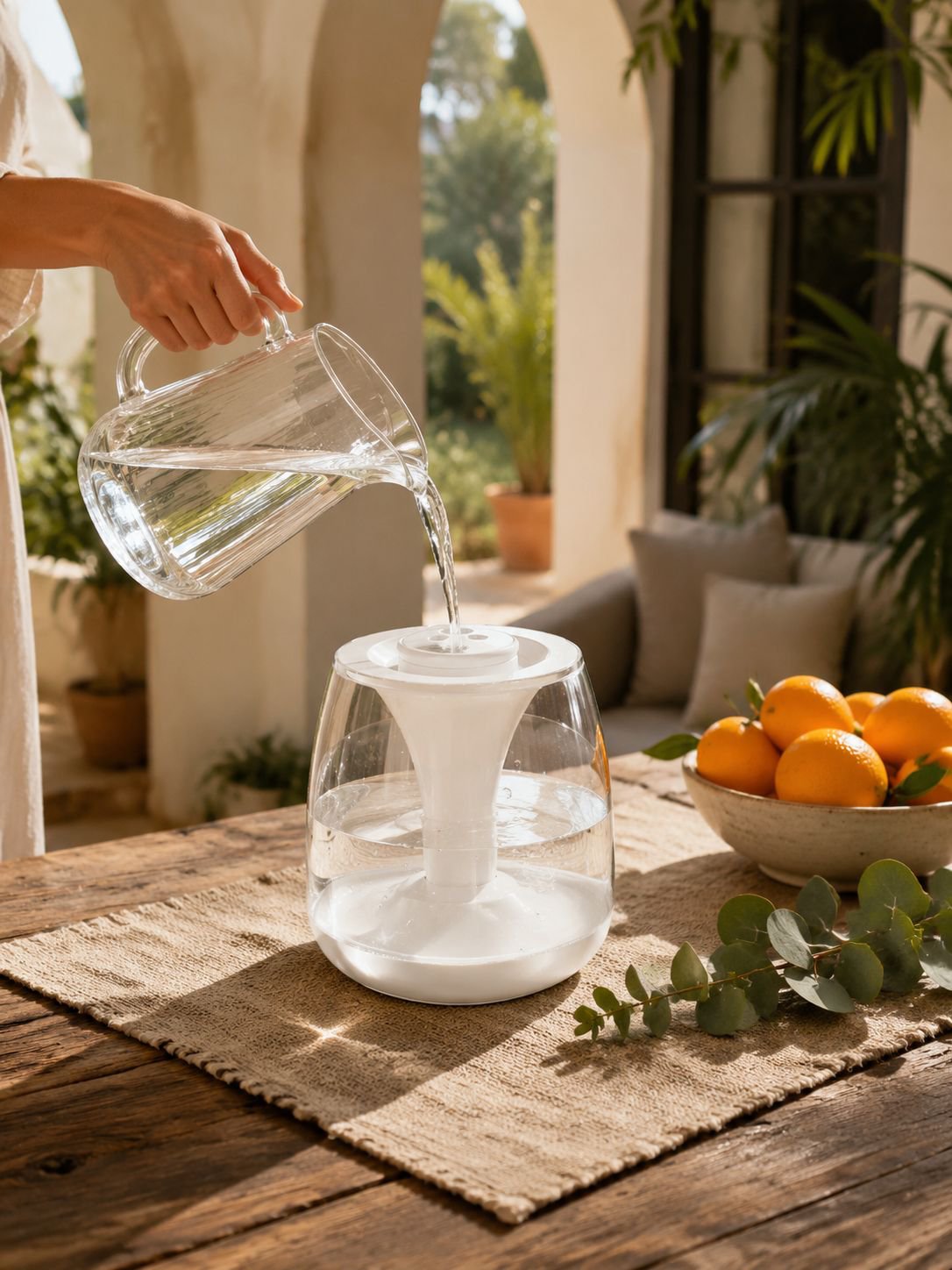 Humidificador de niebla fina para mejorar la calidad del aire