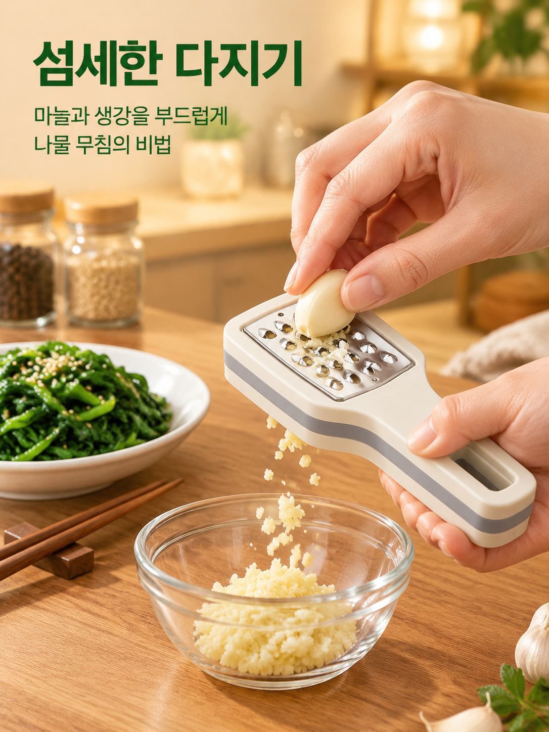 다용도 주방용 채칼 및 강판