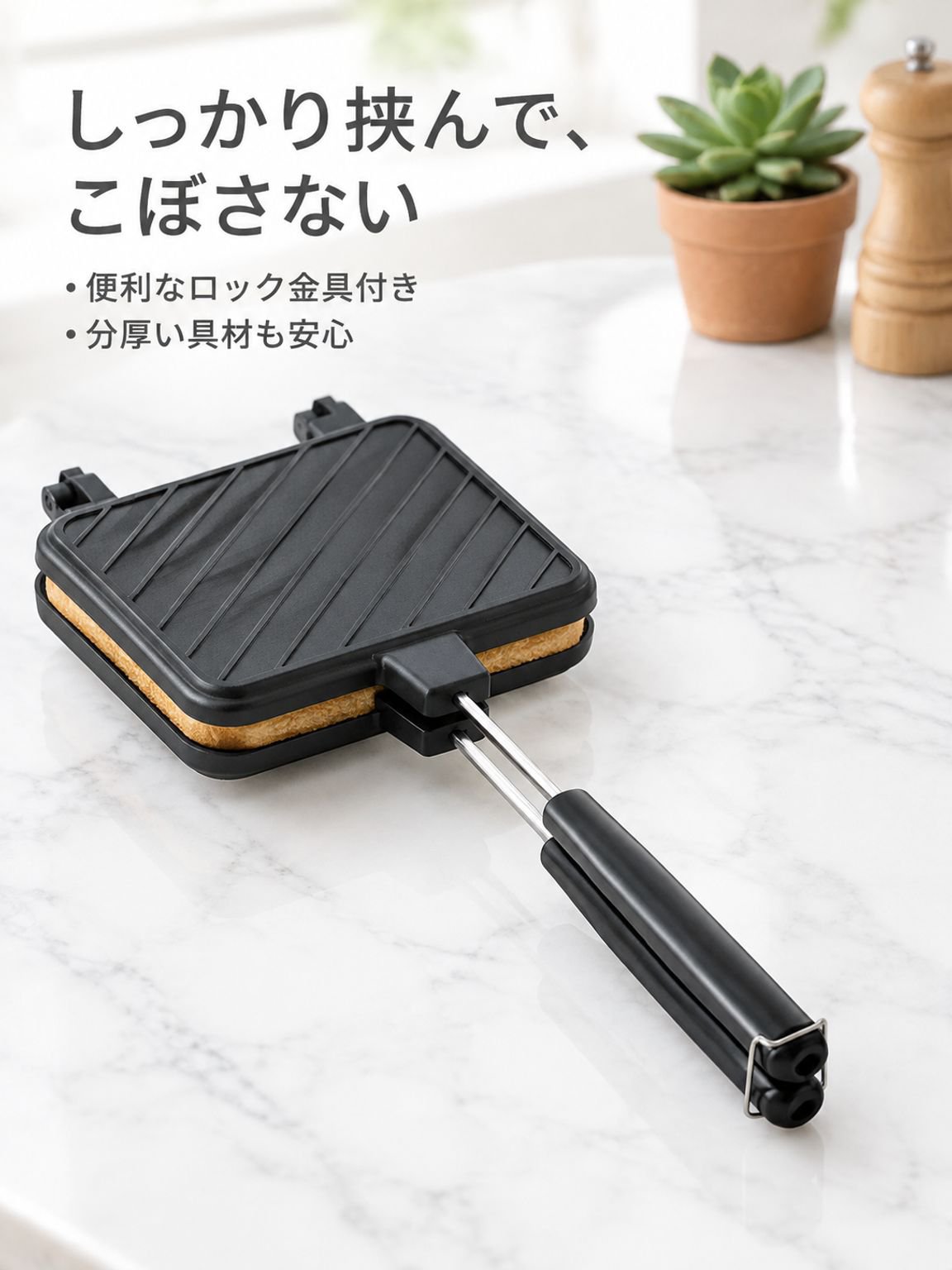 模様入りサンドイッチ用ベーキングパン