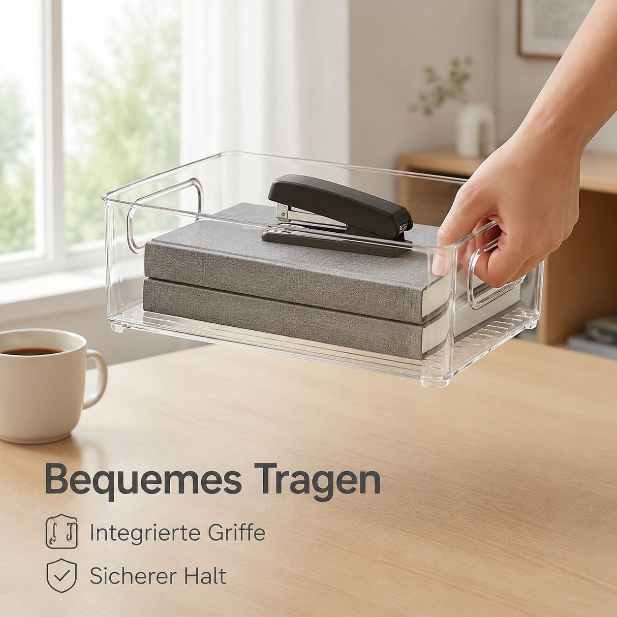 Acryl Aufbewahrungsbox für den Schreibtisch