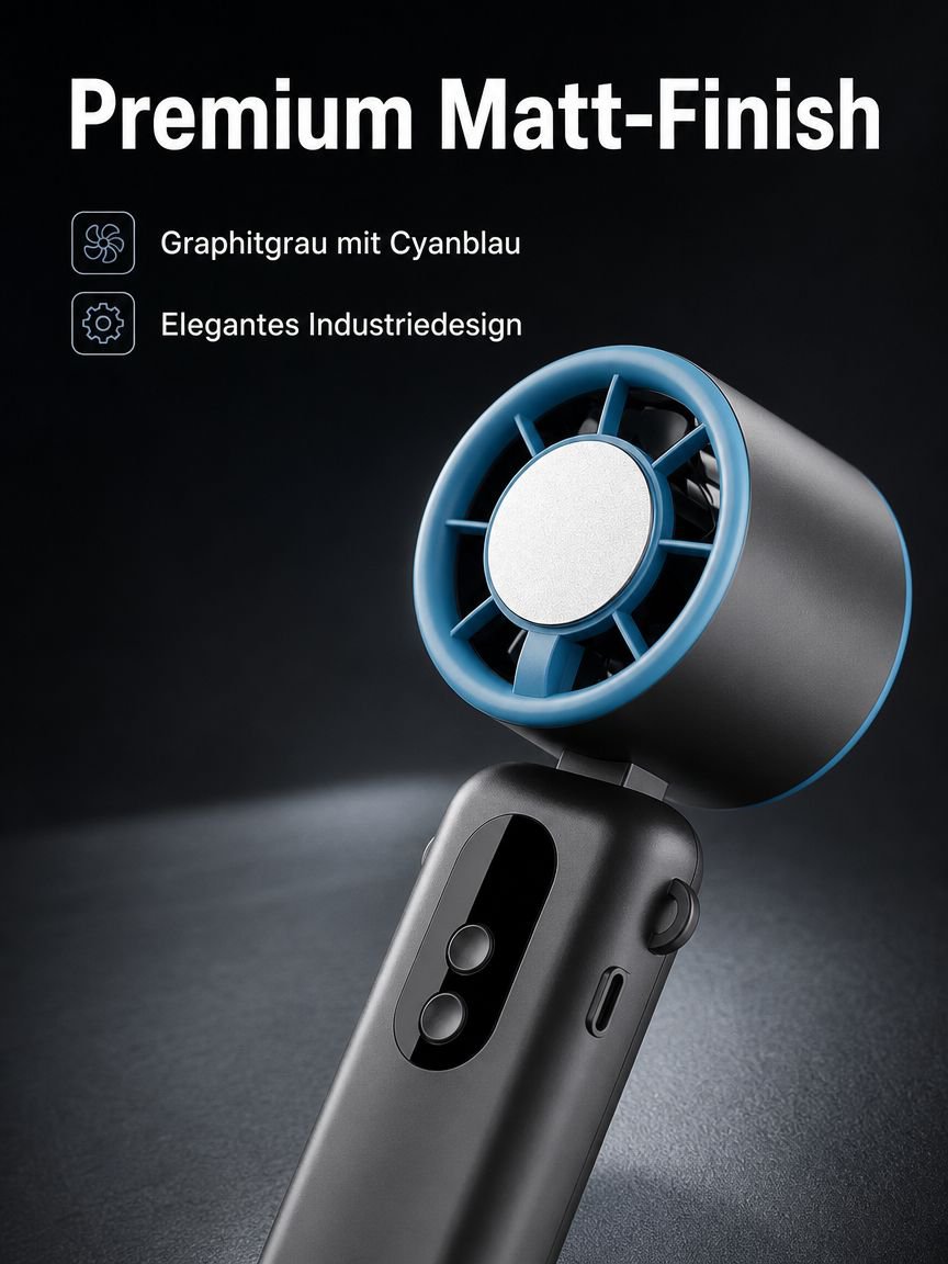 Tragbarer Handventilator für den Außenbereich