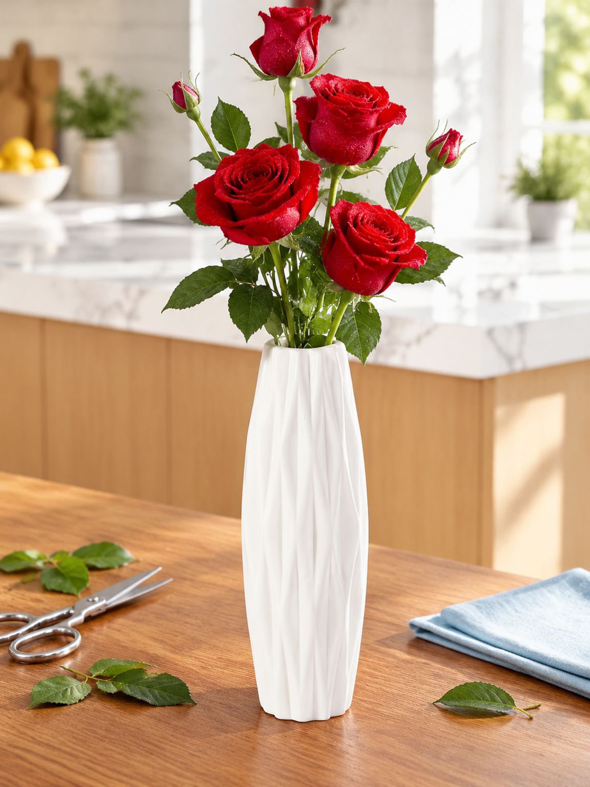 Living Room Durable Faux Vase Decoration