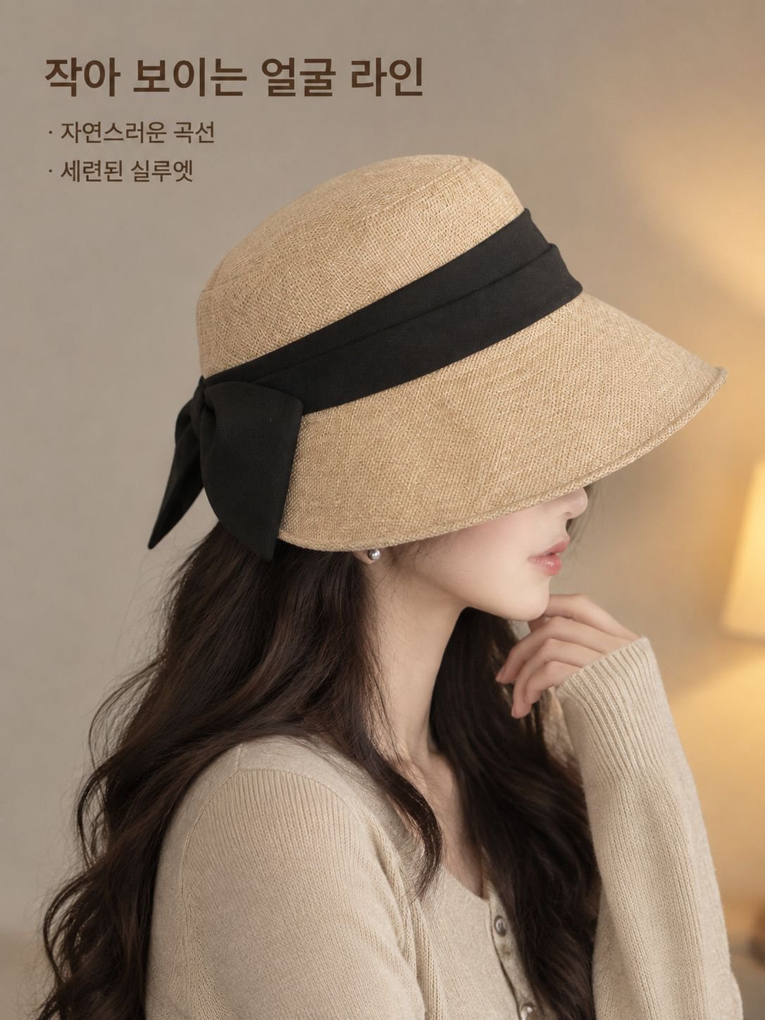 여름용 나비넥타이, 넓은 챙의 어부 모자