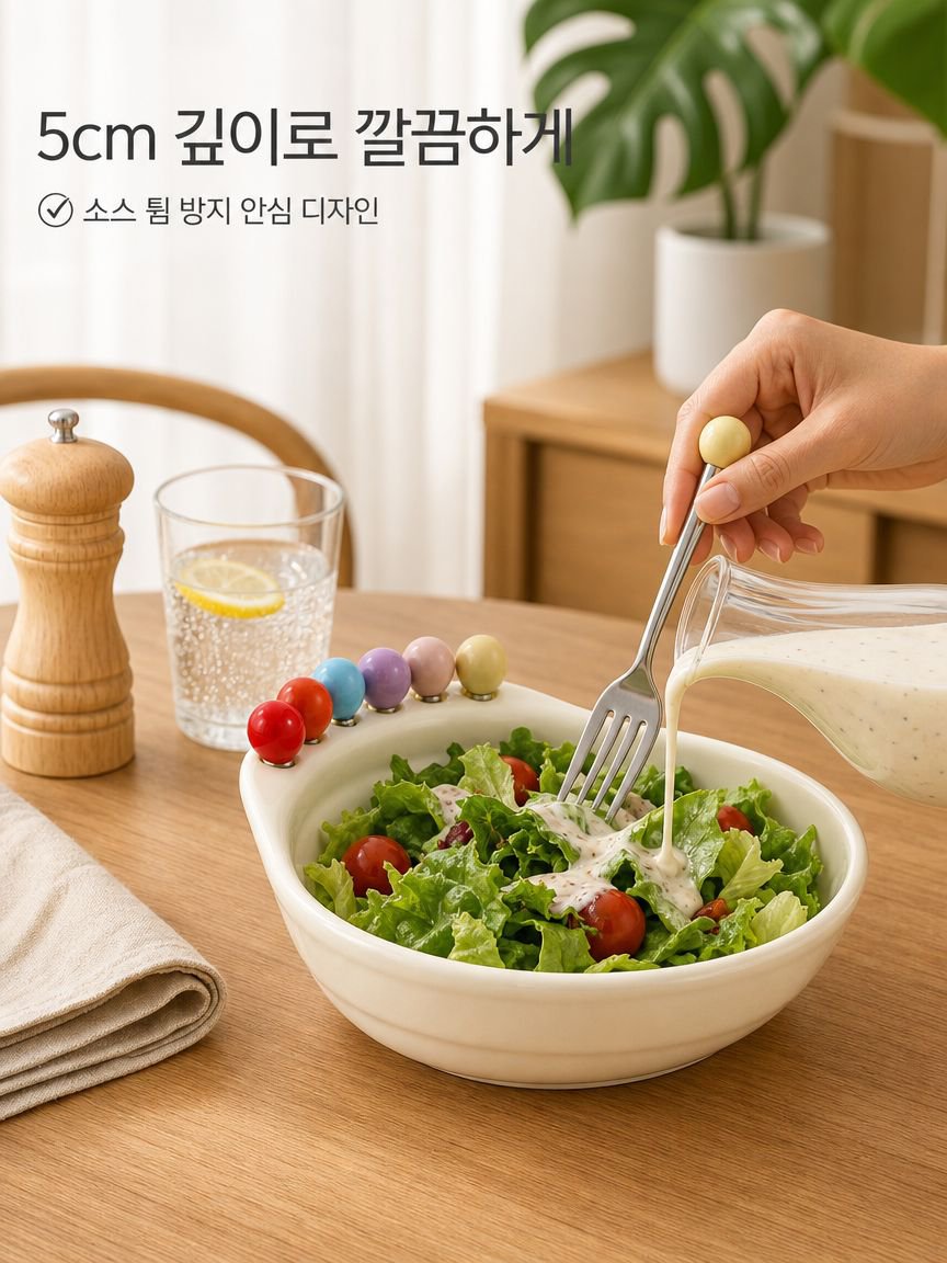 과일 접시, 큰 과일 포크 그릇