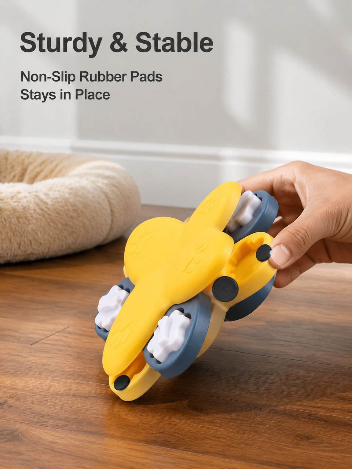 Pet Educational Slow-Feeding Bowl