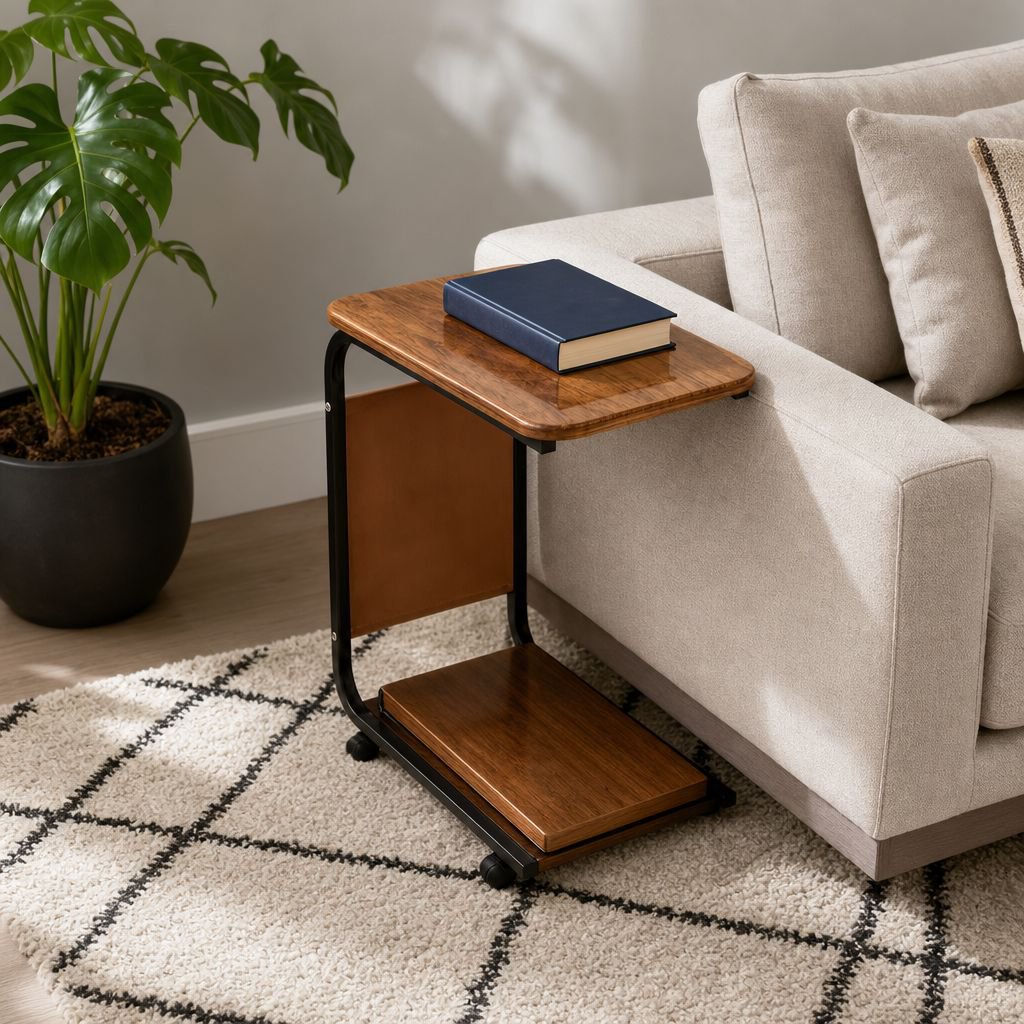 Multifunctional Small Table Sofa Side Coffee Table Corner End Table