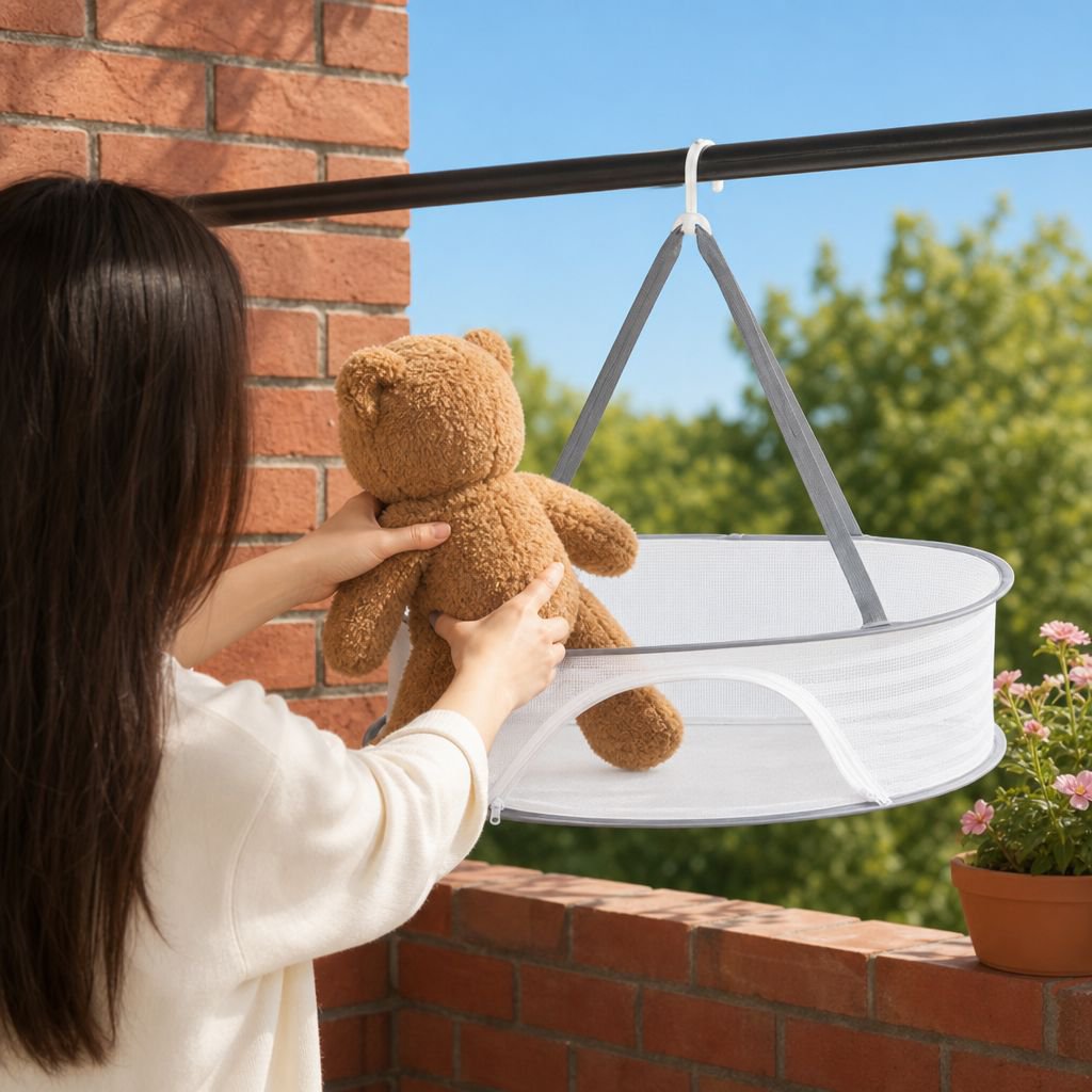 Practical storage basket for sweaters and small clothing items