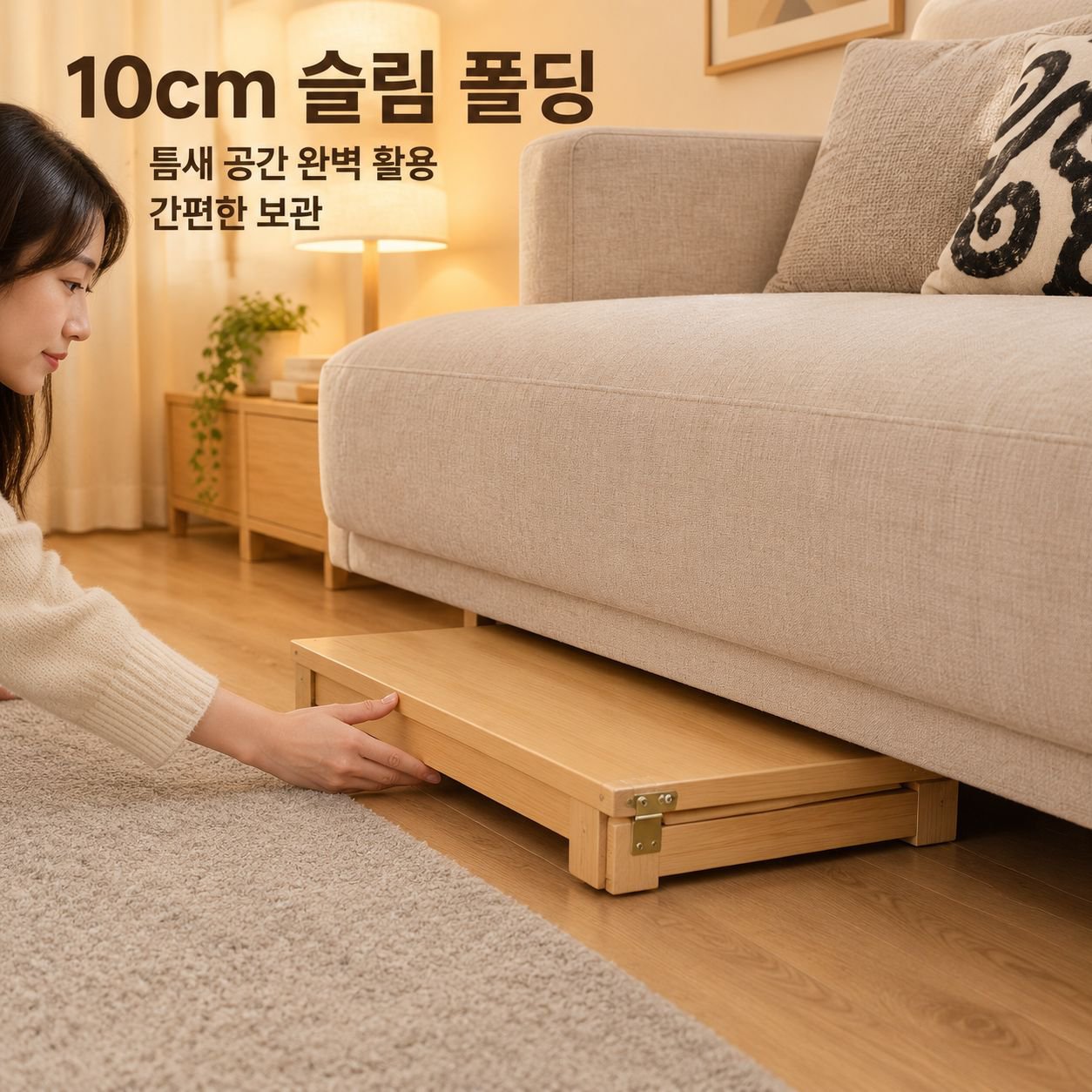 고무나무 원목 접이식 좌식 테이블 다다미 베란다 창가 침대 공부상 미니 티테이블