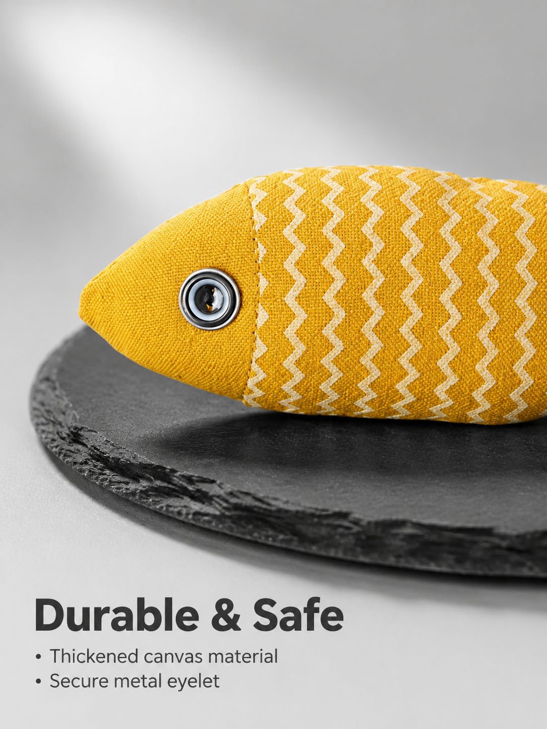 Cat toy striped simulation fish pet