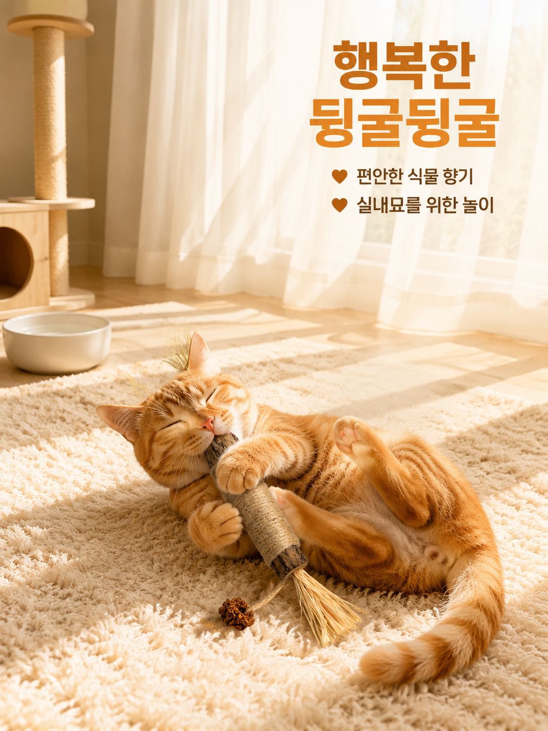 쑥 이갈이 반려동물 간식 스틱