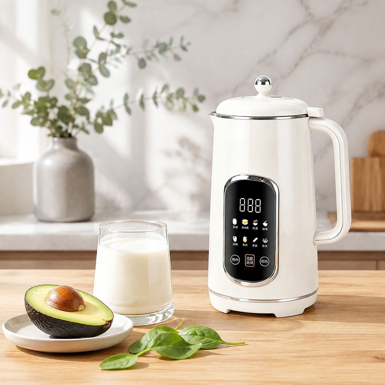 New household silent high-speed blender, fully automatic, no cooking, no filtering, residue-free, mu