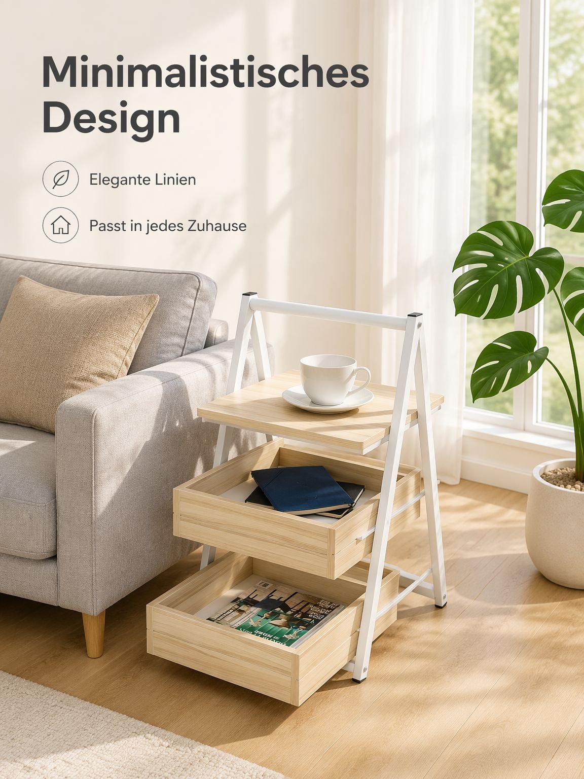 Aktenschrank für Couchtisch