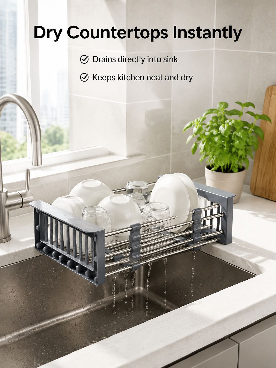 Stainless Steel Dish Rack