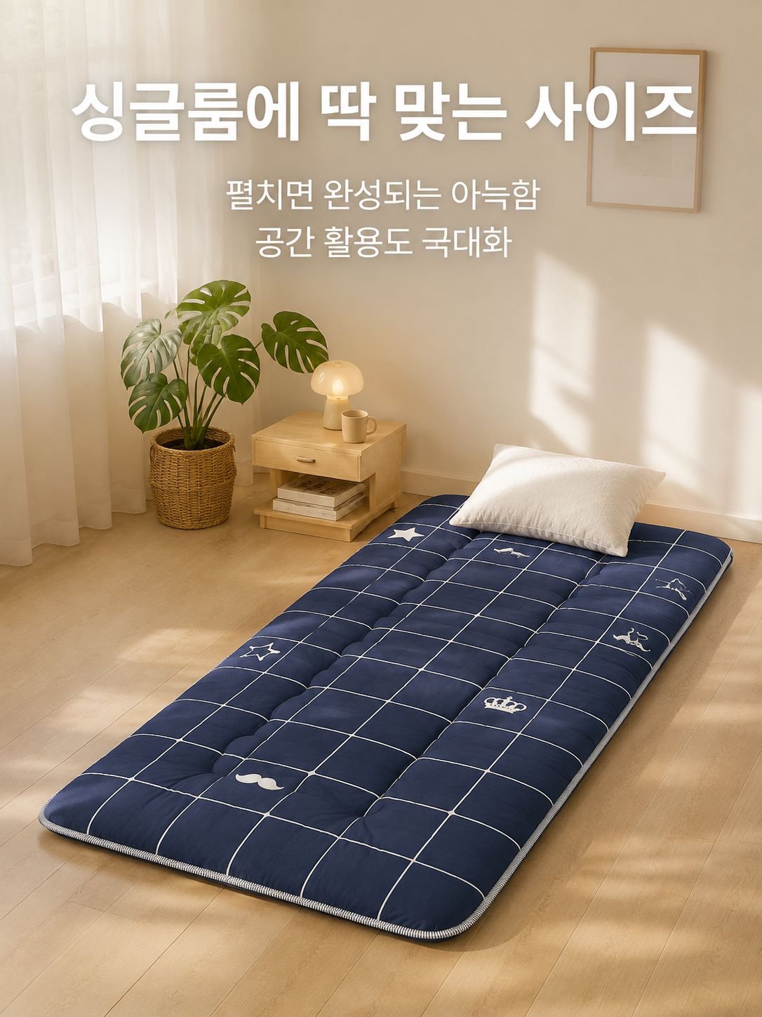 접이식 두꺼운 다다미 매트