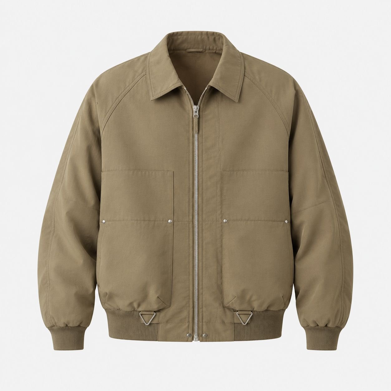 Mature Elegant Short Collar Men's Jacket