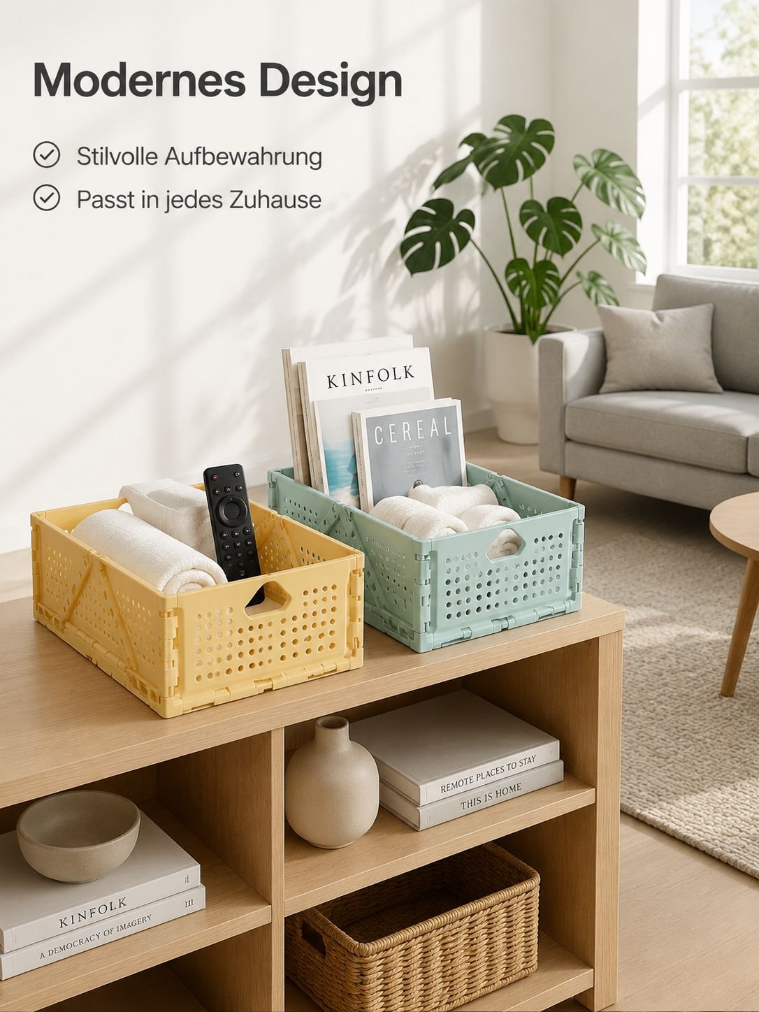 Faltbarer Aufbewahrungskorb