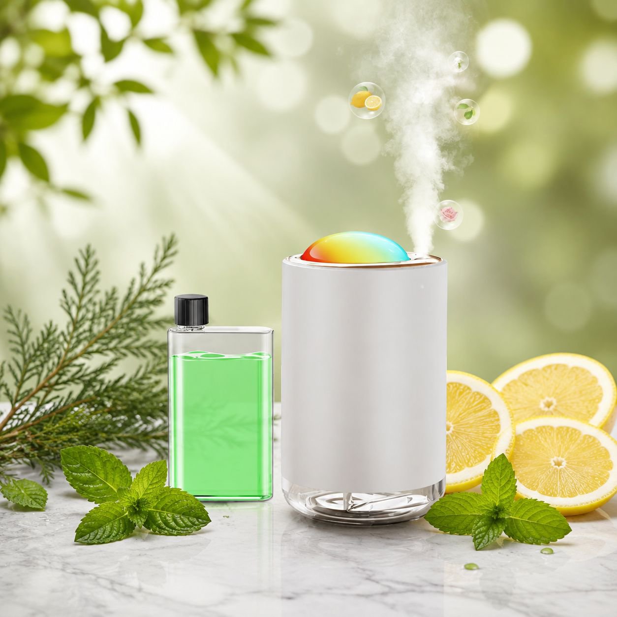 Car aromatherapy machine intelligent spray car perfume ornaments car ladies light fragrance machine 