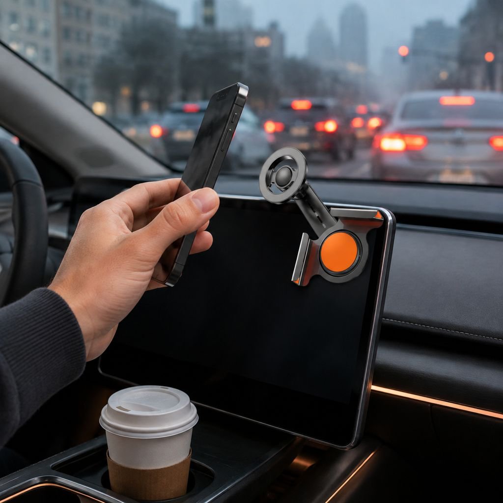 Multi-functional Magnetic Car Mount, Suitable for Various Vehicles