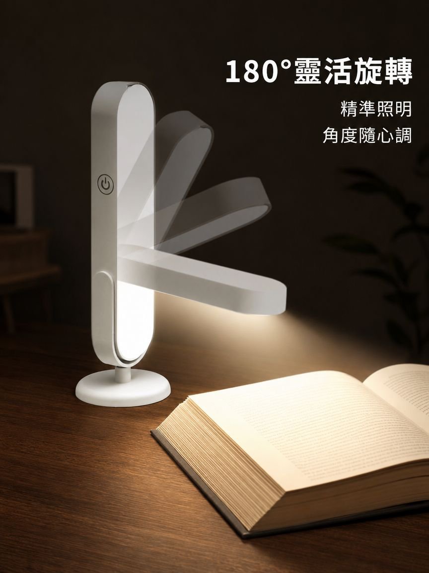 便攜充電床頭閱讀燈