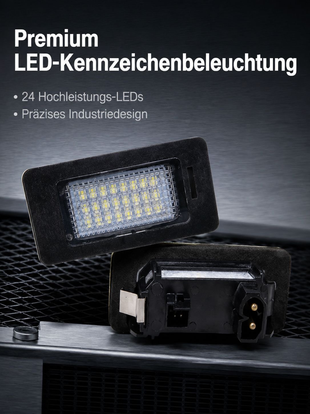 LED-Kennzeichenbeleuchtung passend für BMW 1/3/5er E46 E39 E82 E90