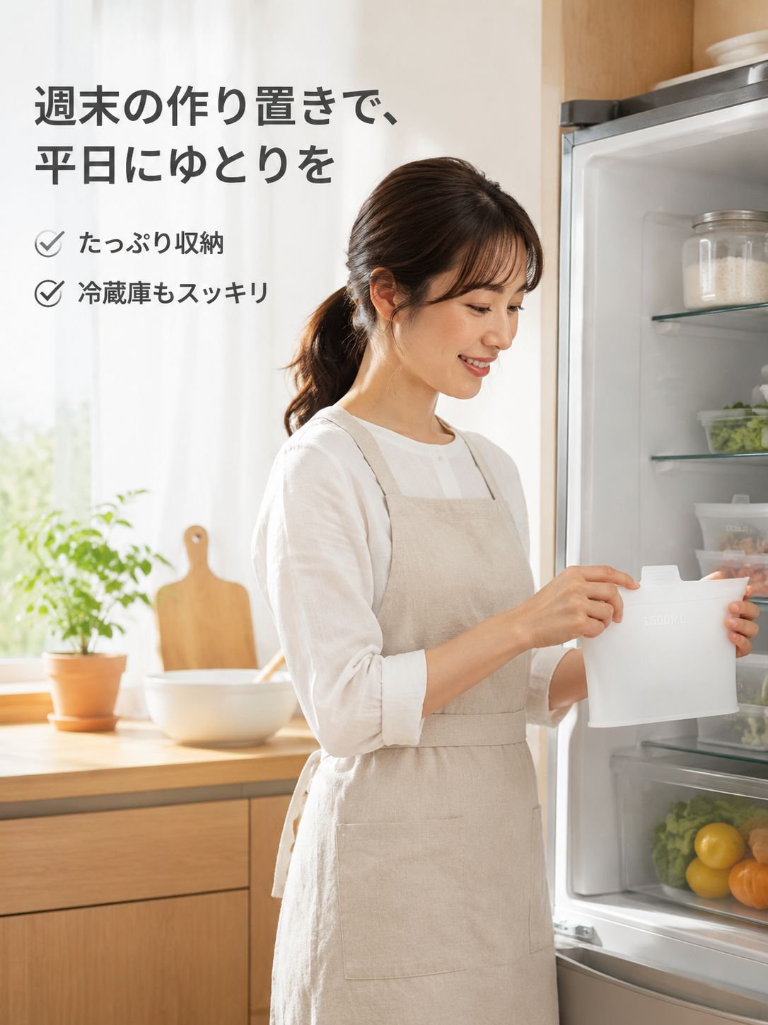 家庭用食品グレードシリコーンパウチ