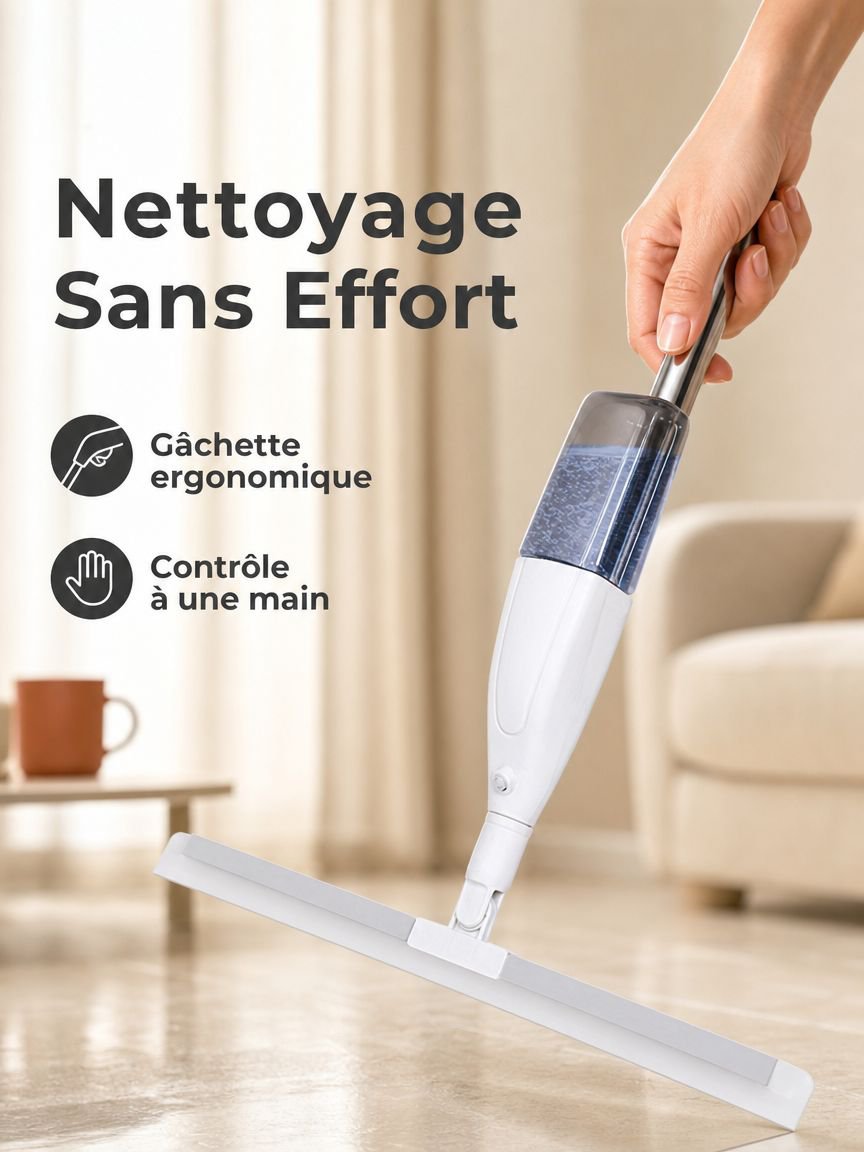 Outil de nettoyage pratique pour salle de bain et toilettes