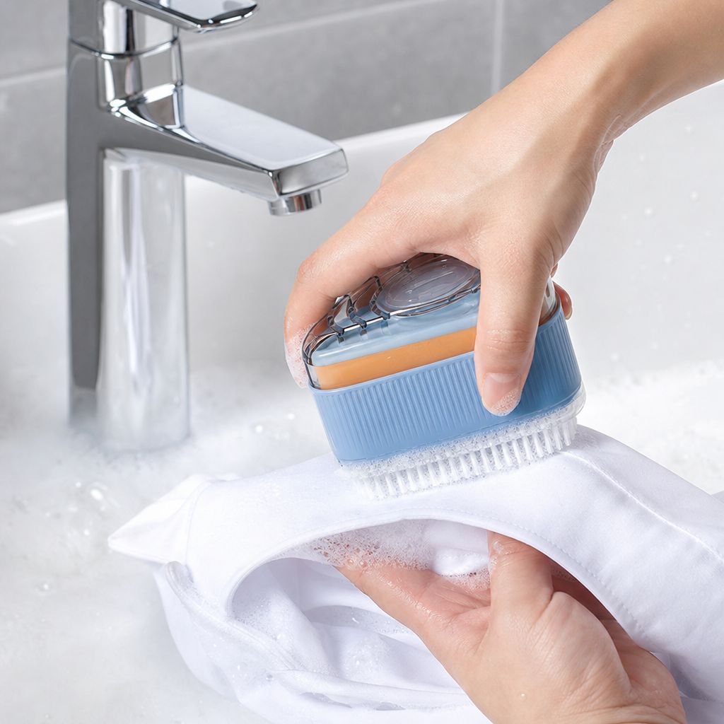 Wasserabweisende Seifenschale für hygienische Nutzung