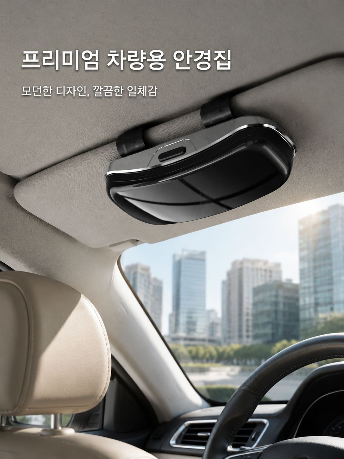 멀티기능 자동차 안경 케이스