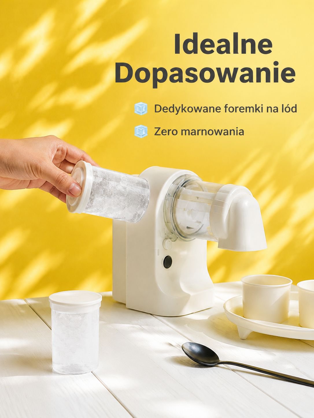 Łatwe przygotowanie lodu śnieżnego w domu
