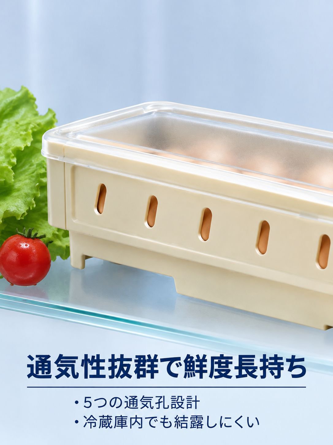 折り畳み可能な卵収納ボックス