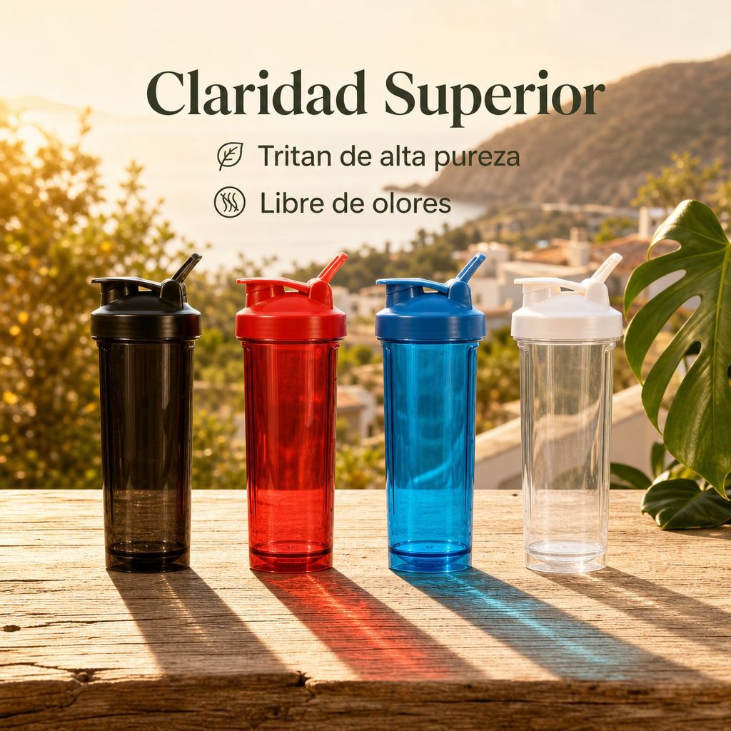 Vaso mezclador de proteína en polvo de alta calidad/vaso mezclador deportivo