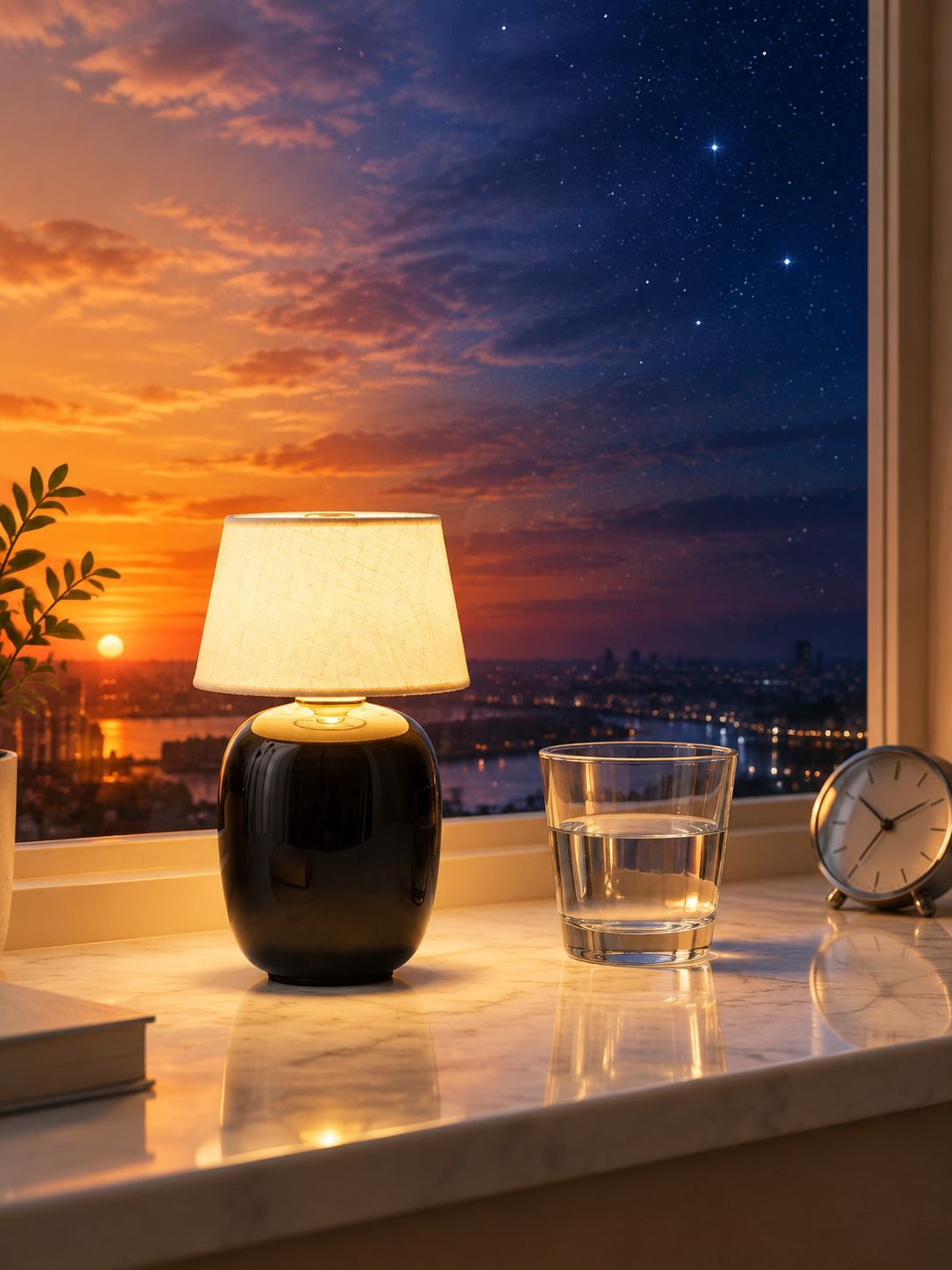 Französische Retro-Nachttischleuchte für eine gemütliche Schlafzimmeratmosphäre