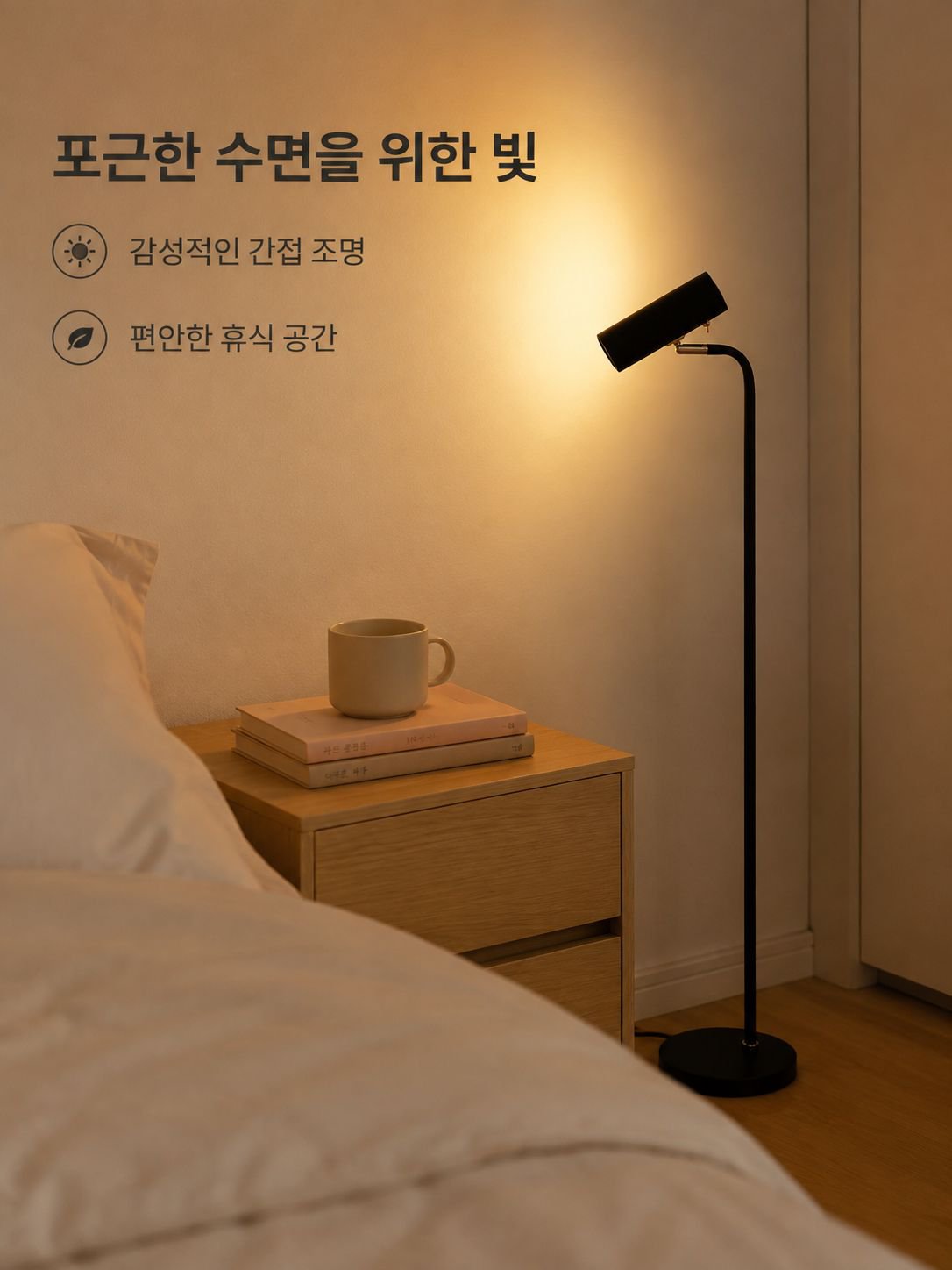 메탈 버티컬 플로어램프