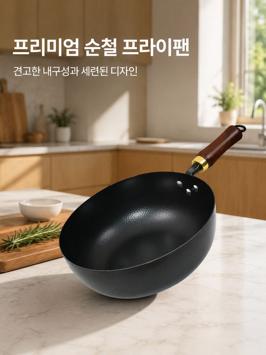 순수 철 프라이팬