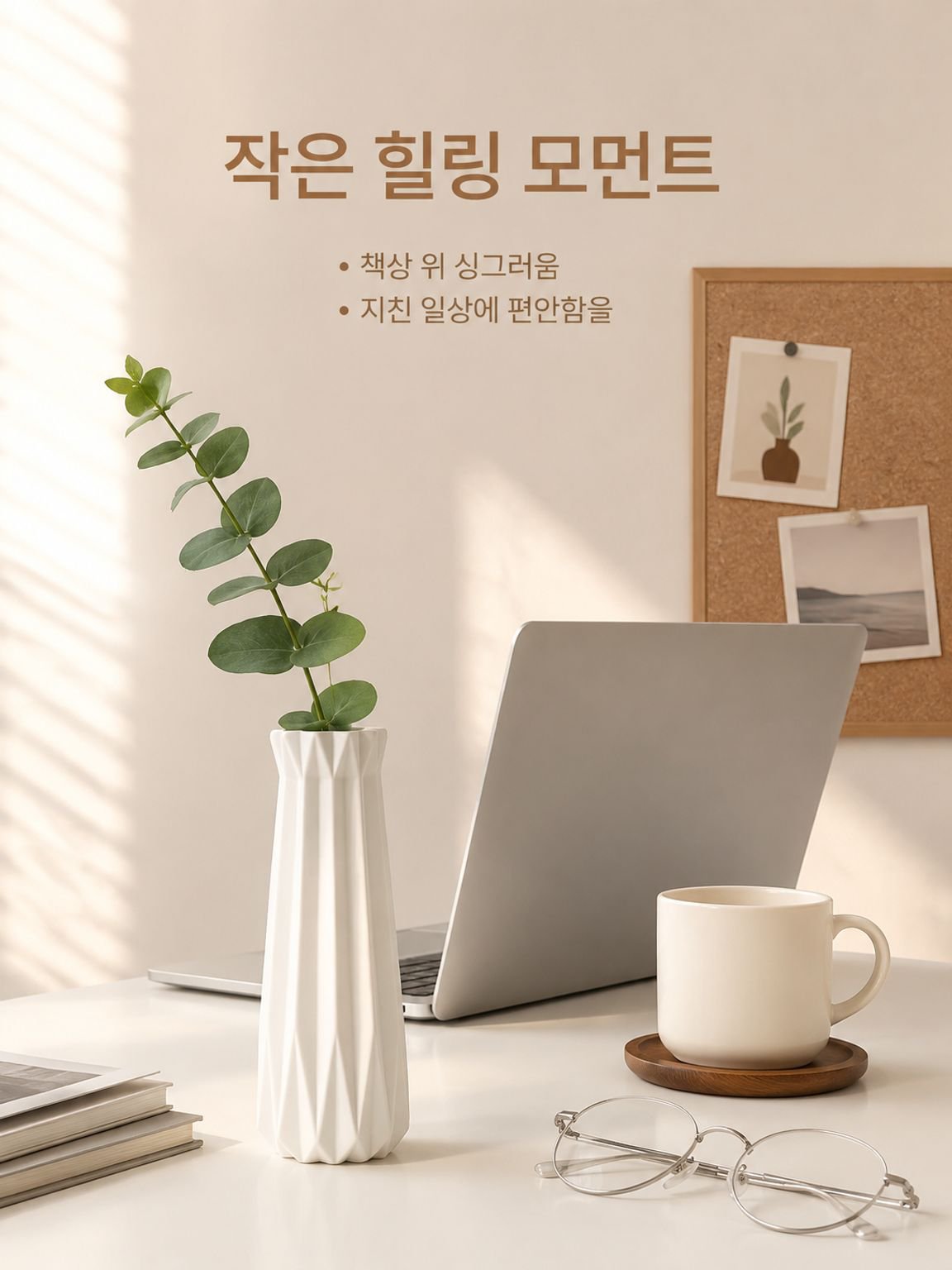 미니멀리즘 모던 세라믹 화병