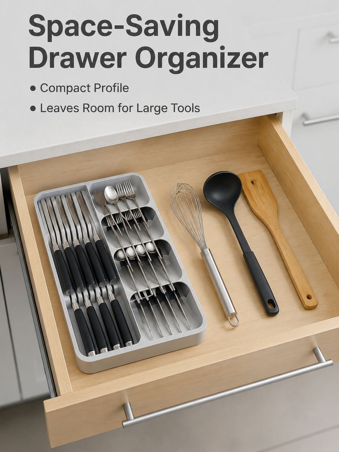 Organizer for Kitchen Drawer Cutlery