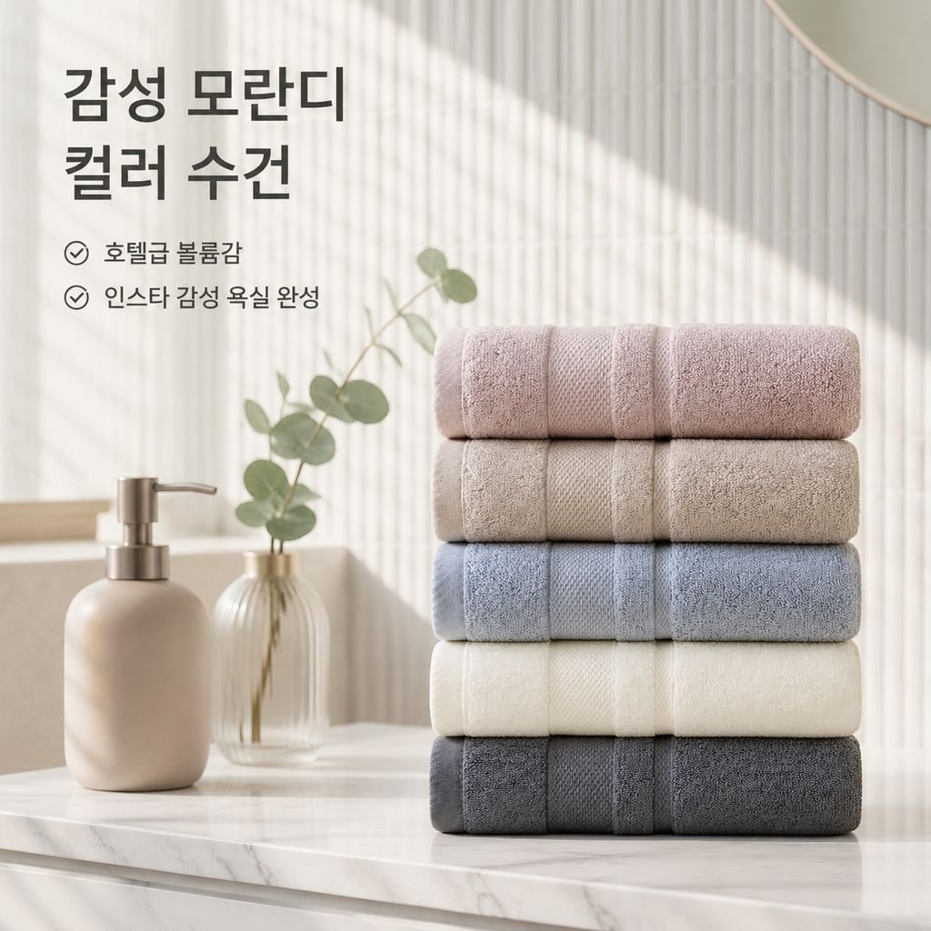 순면 항균 가정용 타월
