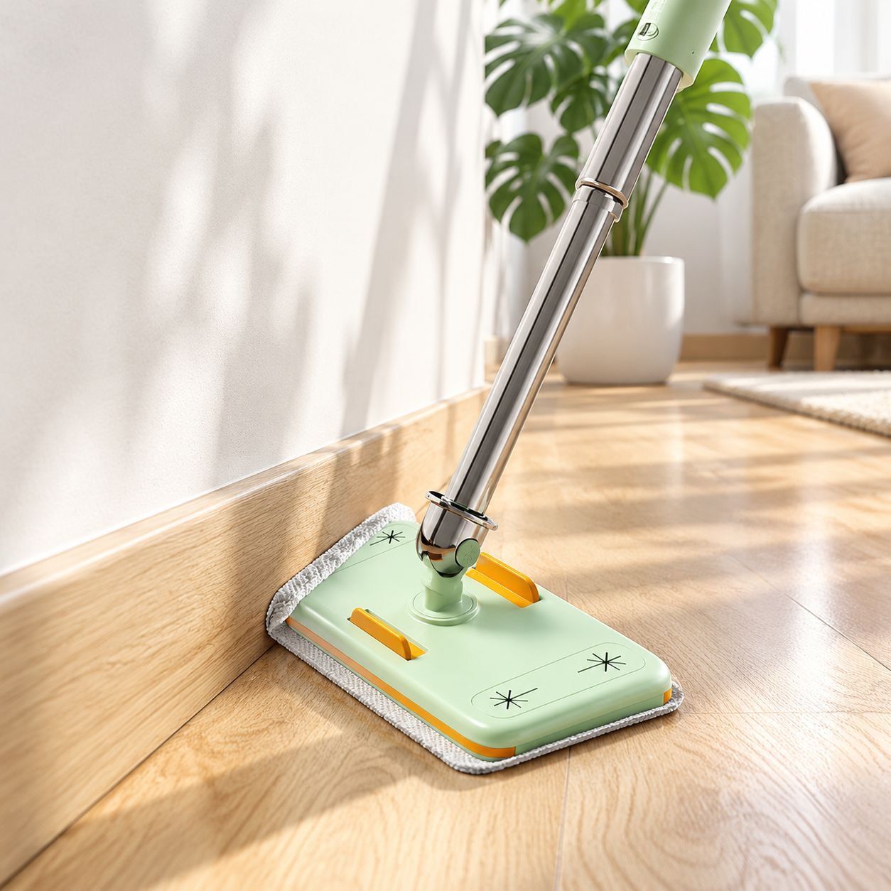 エコ素材を使用したハンディモップ